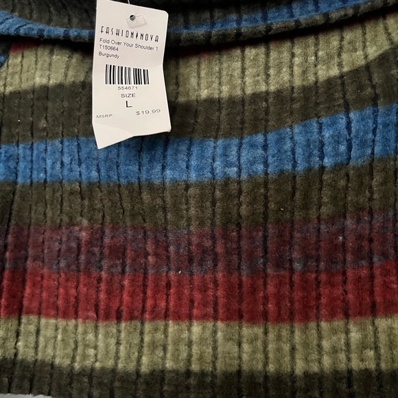 Mid-sleeve crop top - Picture 2 of 2